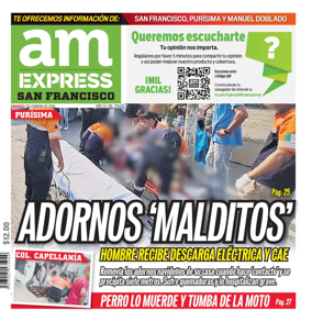 Cover of Periodico AM Express (San Francisco del Ricon)
