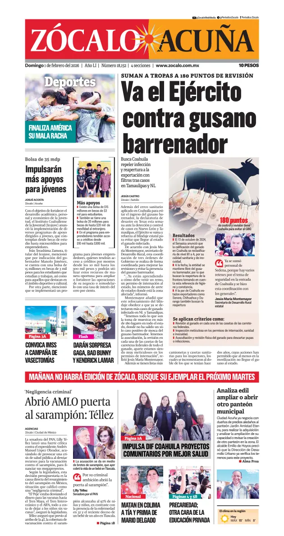 Cover of Zocalo Acuna