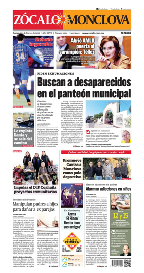 Cover of Zocalo Monclova