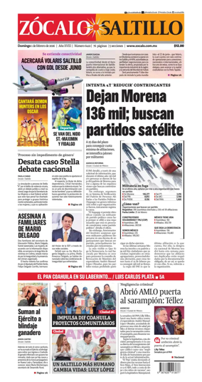 Cover of Zocalo Saltillo