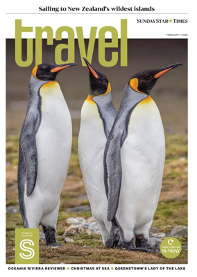 Cover of Sunday Star Times Travel