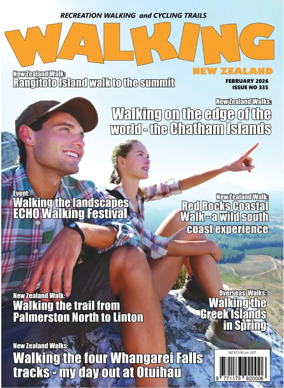 Cover of Walking New Zealand