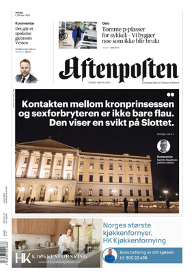 Cover of Aftenposten