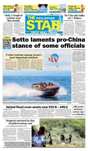 Cover of The Philippine Star
