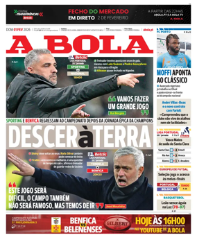 Cover of A BOLA (Portuguese)
