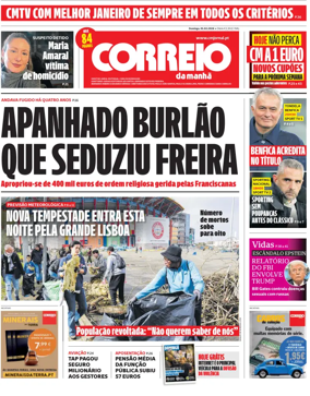 Cover of Correio da Manha Weekend