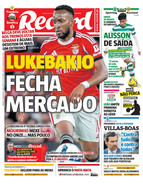 Cover of Record (Portugal)