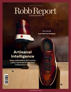 Cover of Robb Report Singapore