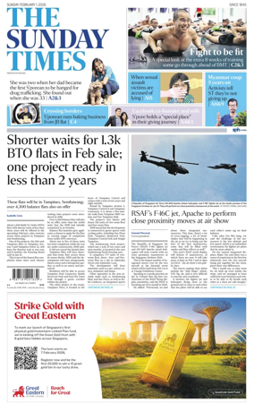 Cover of The Straits Times