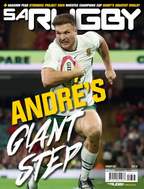 Cover of SA Rugby Mag