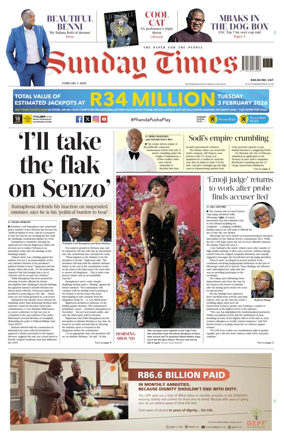 Cover of Sunday Times