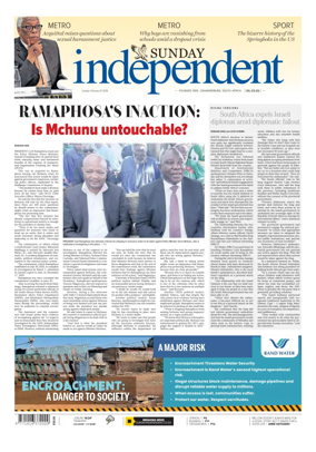 Cover of The Sunday Independent