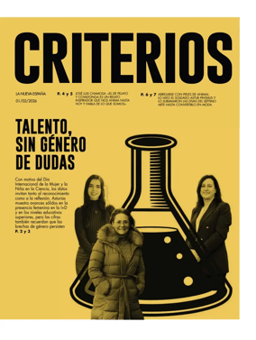Cover of Criterios | La Nueva Espana