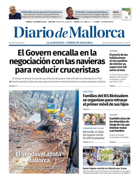 Cover of Diario de Mallorca
