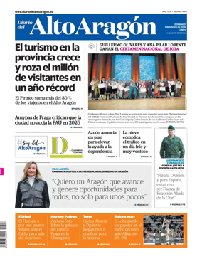 Cover of Diario del Alto Aragon