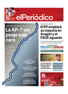Cover of El Periodico - Castellano