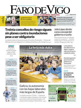 Cover of Faro de Vigo (Deza/Tabeiros-Montes)