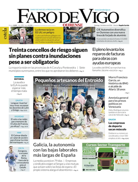 Cover of Faro de Vigo (Ourense)