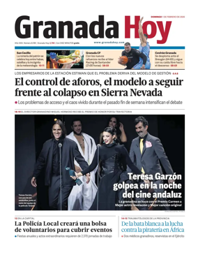 Cover of Granada Hoy