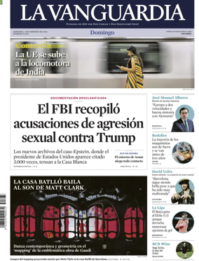 Cover of La Vanguardia (1st Edition)