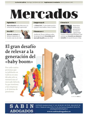 Cover of La Voz de Galicia (Carballo) - Mercados