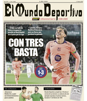 Cover of Mundo Deportivo (At. Madrid)
