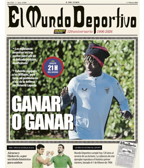 Cover of Mundo Deportivo (Bizkaia-Araba)