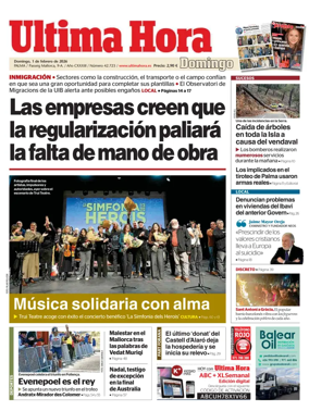 Cover of Ultima Hora