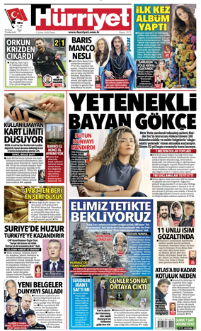 Cover of Hurriyet