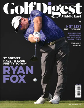 Cover of Golf Digest Middle East