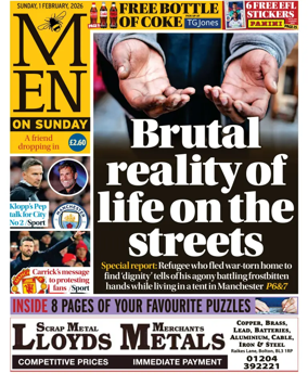 Cover of Manchester Evening News