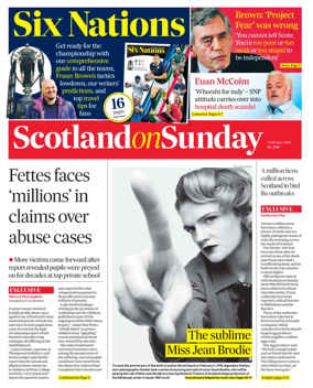 Cover of Scotland on Sunday