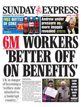 Cover of Sunday Express