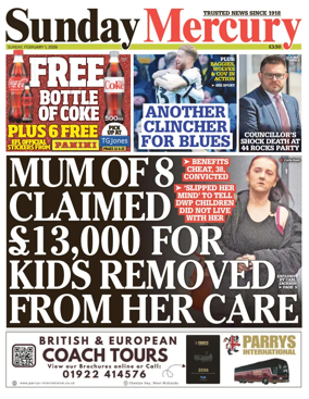 Cover of Sunday Mercury