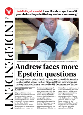 Cover of The Independent