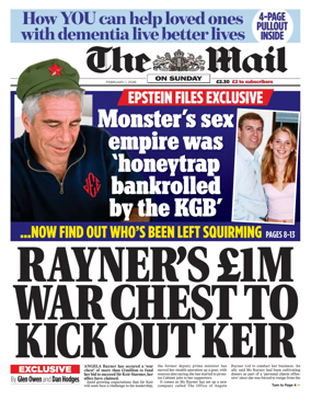 Cover of The Mail on Sunday