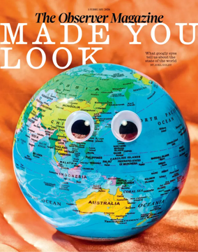 Cover of The Observer Magazine