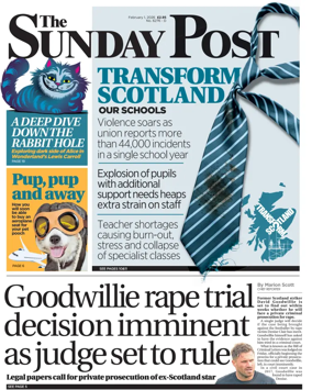 Cover of The Sunday Post (Dundee)