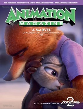 Cover of Animation Magazine
