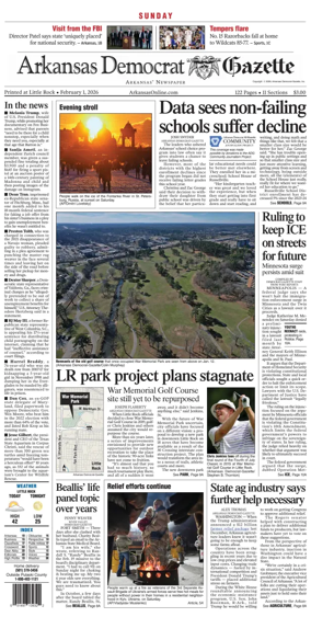 Cover of Arkansas Democrat-Gazette