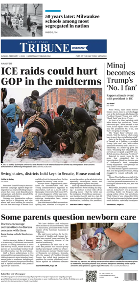 Cover of Great Falls Tribune