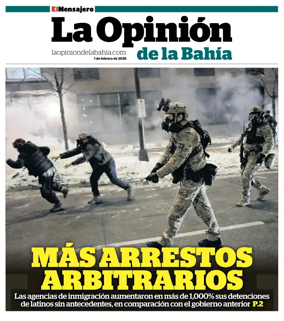 Cover of La Opinion de la Bahia