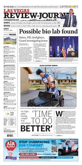 Cover of Las Vegas Review-Journal (Sunday)