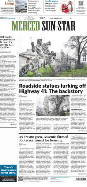 Cover of Merced Sun-Star (Weekend)