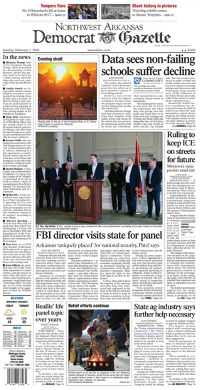 Cover of Northwest Arkansas Democrat-Gazette