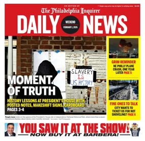 Cover of Philadelphia Daily News