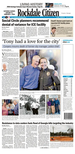 Cover of Rockdale Citiizen