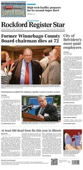 Cover of Rockford Register Star