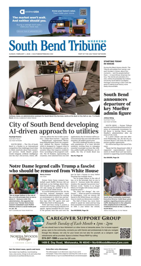 Cover of South Bend Tribune