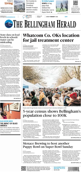 Cover of The Bellingham Herald (Sunday)
